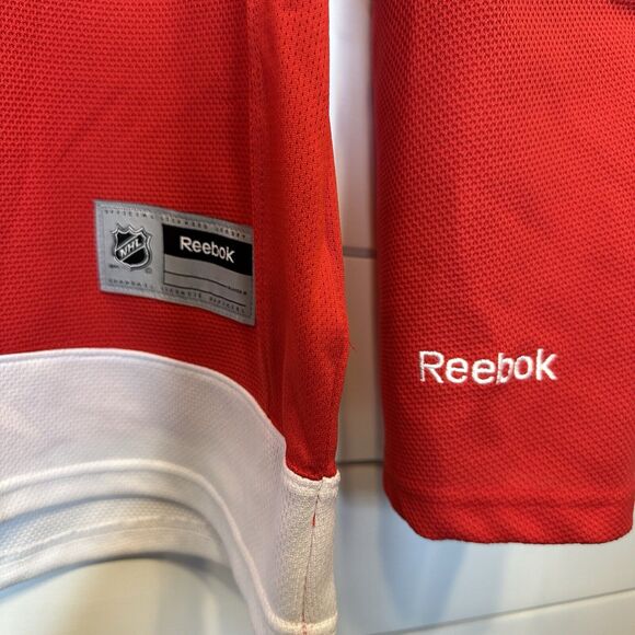 NHL Reebok Detroit Red Wings DATSYUK #13 HOCKEY Jersey Women's XL 7214W Official - Picture 7 of 8